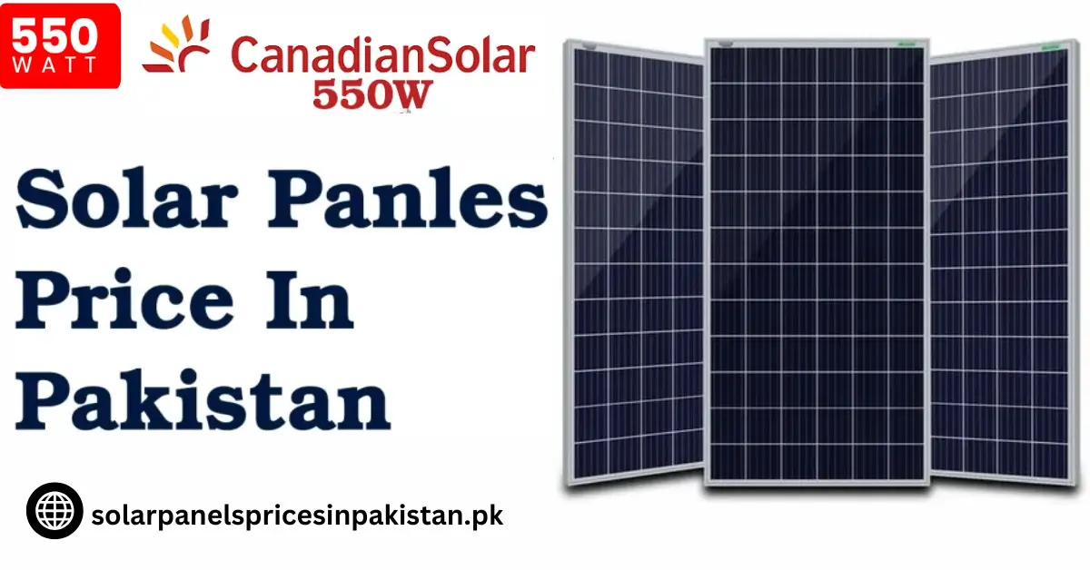 550 watt solar panel price in Pakistan today