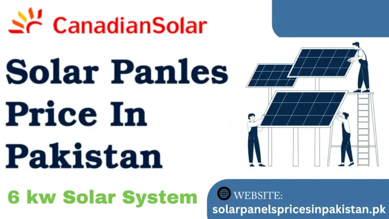 6kw Solar System Price In Pakistan