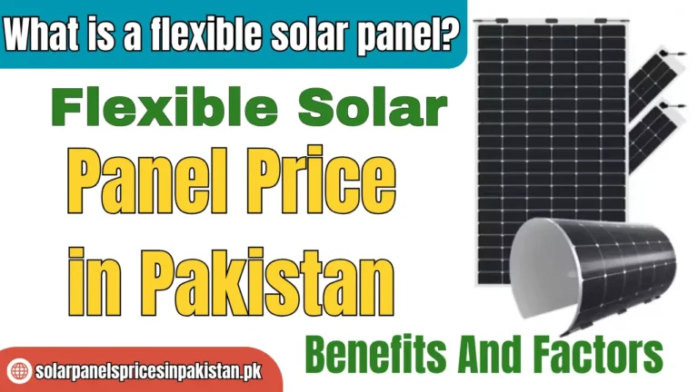Flexible Solar Panel Price in Pakistan