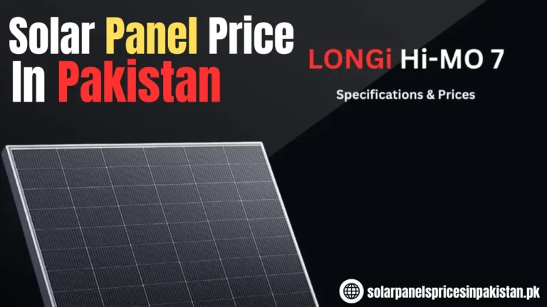 Longi Himo 7 Solar Panel Price In Pakistan