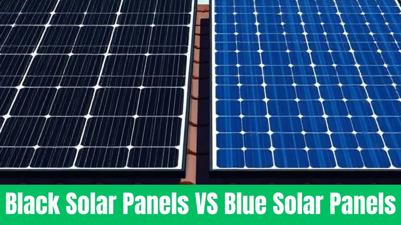 Key Differences Between Black Solar Panels VS Blue Solar Panels
