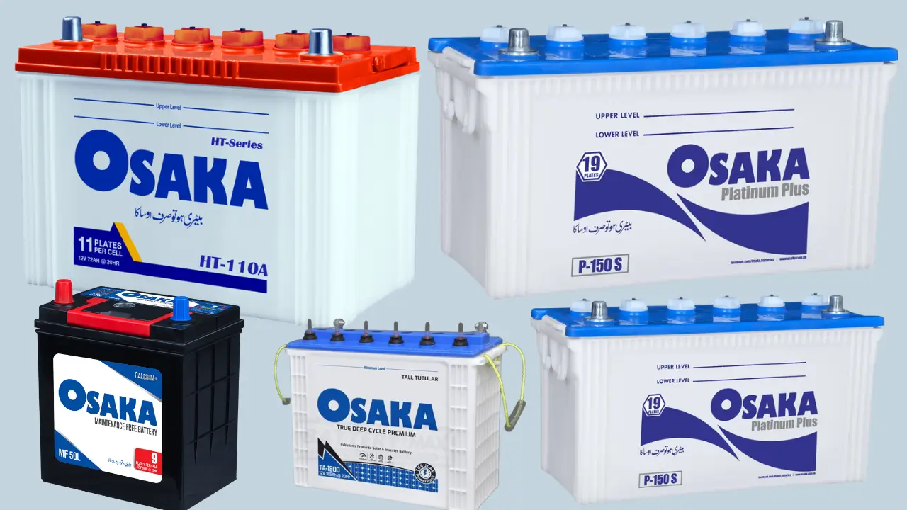 Osaka Battery Price In Pakistan Today